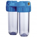 Фильтр магистральный (колба) Kristal Slim D 10" T 1" - Умягчитель воды. Умягчение воды. Водоподготовка