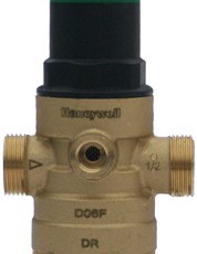 Клапан понижения давления HONEYWELL D06F-1/2A на холодную воду, диапазон регулировки 1.5-6 атм, 1/2 - Умягчитель воды. Умягчение воды. Водоподготовка