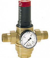Клапан понижения давления HONEYWELL D06FH-1/2B универсальный, диапазон регулировки 1.5-12 атм, 1/2" - Умягчитель воды. Умягчение воды. Водоподготовка