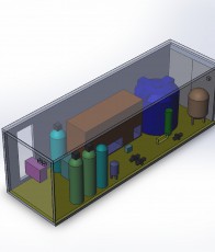 Блочо-модульная станция водоподготовки Вагнер - 5 м3/час - Умягчитель воды. Умягчение воды. Водоподготовка